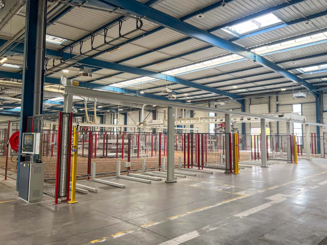 Complete BATCH 1 Production Line IMA CUTTING,EDIGING,DRILLING LINE