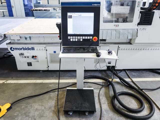 CNC Machine Center with NESTING Table MORBIDELLI UNIVERSAL 3622 NESTING CELL