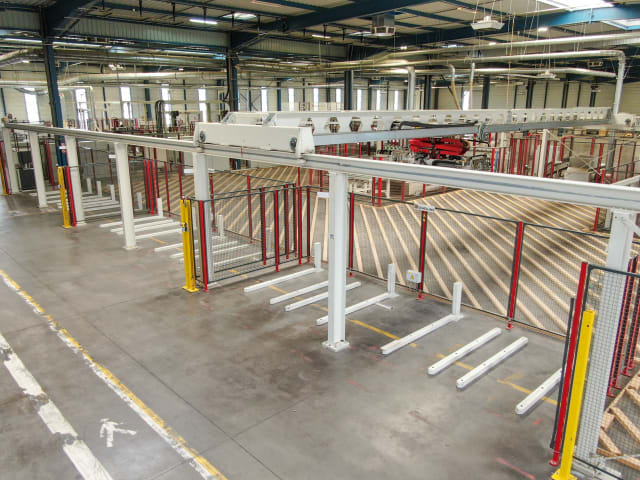 Linha de Produção Completa BATCH 1 IMA CUTTING,EDGING,DRILLING LINE