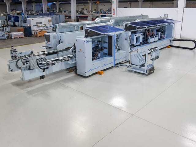 Squaring/Edgebanding Line HOMAG + LIGMATECH KFL 525 + KFL 526