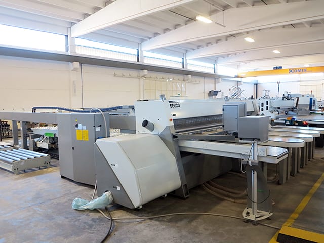 Sezionatrice carico automatico SELCO EBTR 120 TWIN PUSHER