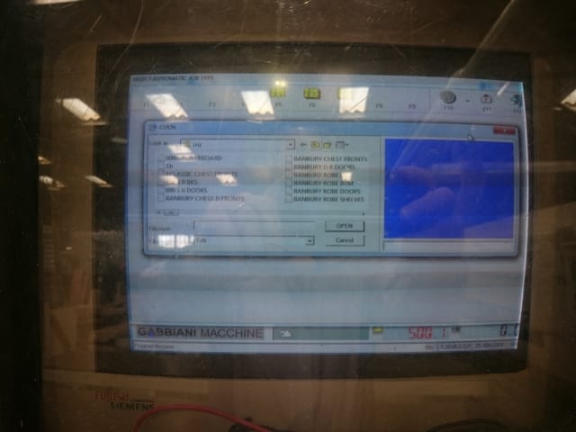 Automatic Rear Loading Panel Saws GABBIANI GALAXY 115T HS