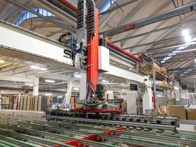 Panel Stacking and Offloading SIRIO SCARICATORE SIRIO