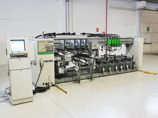 Durchlaufbohrmaschine BIESSE TECHNO FDT