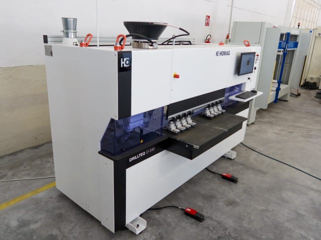 CNC-Bohr- und Dübeleintreibanlage HOMAG DRILLTEQ D-510