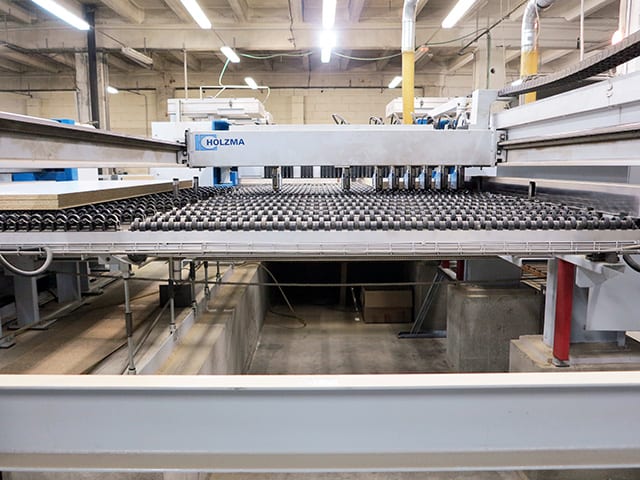 Angular Beam Panel Saws HOLZMA HKL 380/38/22/L