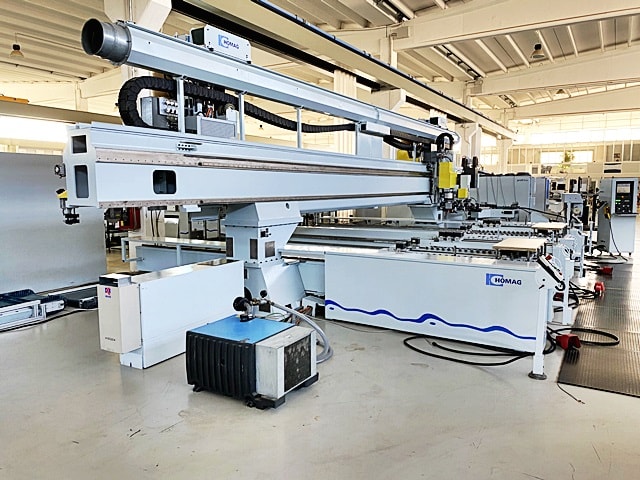CNC Machine Centers For Routing, Drilling And Edgebanding. HOMAG BAZ 220/50/18/3/K PROFI