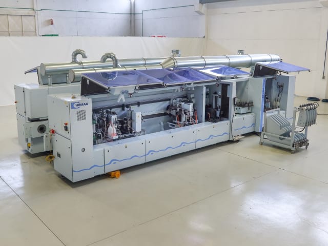 Squaring/Edgebanding Line HOMAG + LIGMATECH KFL 525 + KFL 526