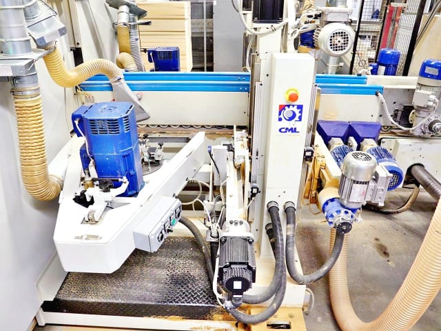 Double End Tenoning Line TOMMASINI+CML+WEEKE RAPID 130 + SDA 720 + BST 503