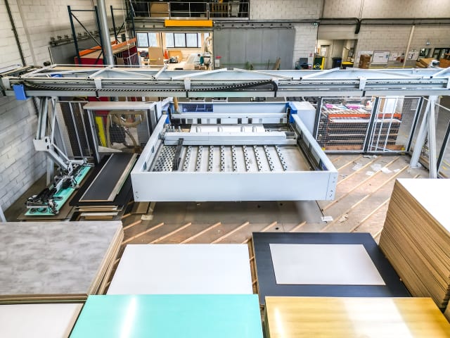 Piły Panelowe Z Przednim Załadunkiem HOLZMA HPP 300/43/43