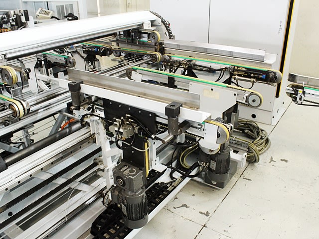 Durchlaufbohr- und Dübeleintreibanlage WEEKE + BARGSTEDT PROFILINE BST 750; P TTL401/12