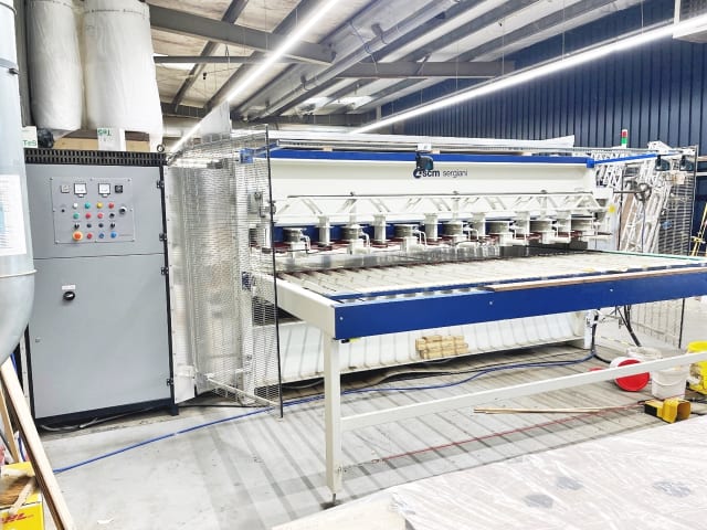 Edge glued beam panel press SERGIANI GSL A 35/13 H.F