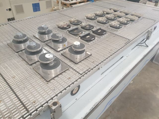 Centro di lavoro con piano NESTING WEEKE OPTIMAT  BHP VANTAGE 43M
