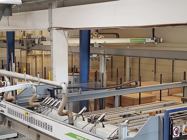 Beam panel saws with automatic warehouse SELCO + RBO WNT610 Winstore 3DK2