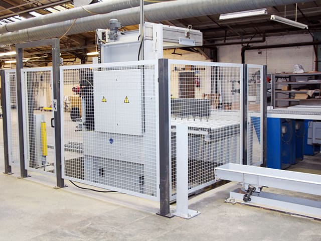 Plattensäge in Winkelausführung HOLZMA HKL 11/43/22/L