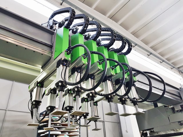 Durchlaufbohrmaschine BIESSE TECHNO FDT