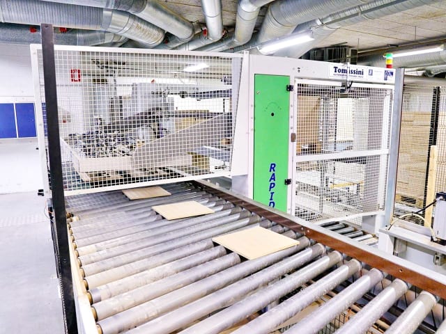 Double End Tenoning Line TOMMASINI+CML+WEEKE RAPID 130 + SDA 720 + BST 503