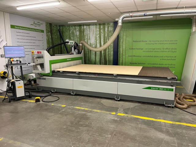 CNC Machine Center with NESTING Table BIESSE KLEVER 2236 GFT