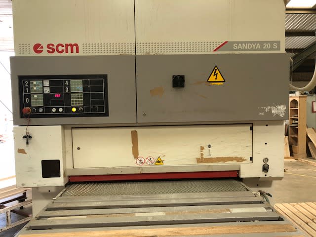 Schleifen Vertikal Von Oben SCM SANDYA 20 S RRCS 135