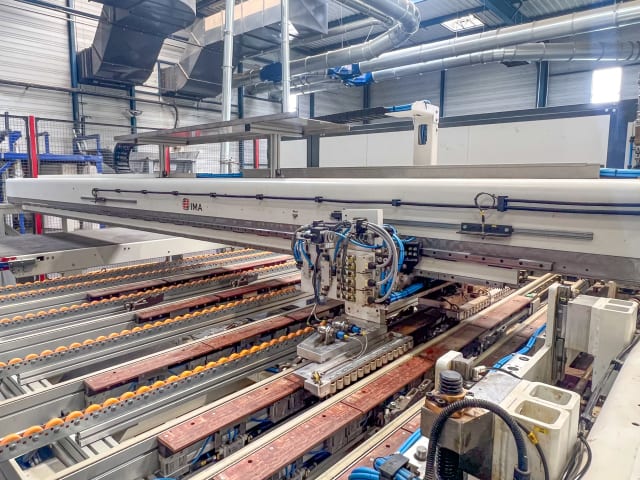 Linha de Produção Completa BATCH 1 IMA CUTTING,EDGING,DRILLING LINE