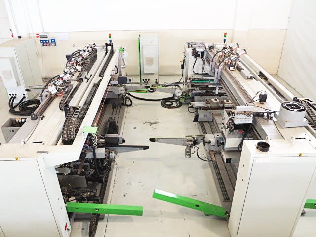 Línea De Perforado E Inserción BIESSE TECHNO FDT + TECHNO SDT
