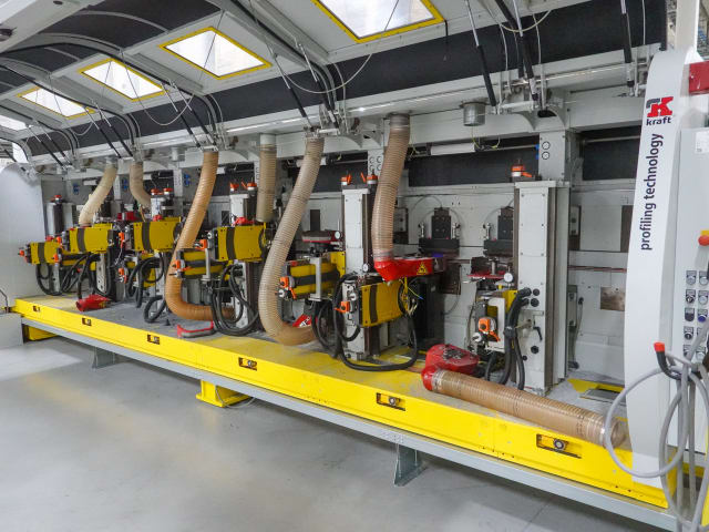 Double End Tenoning Line KRAFT + AVERCON + FRAXINUS FLOORING PRODUCTION LINE