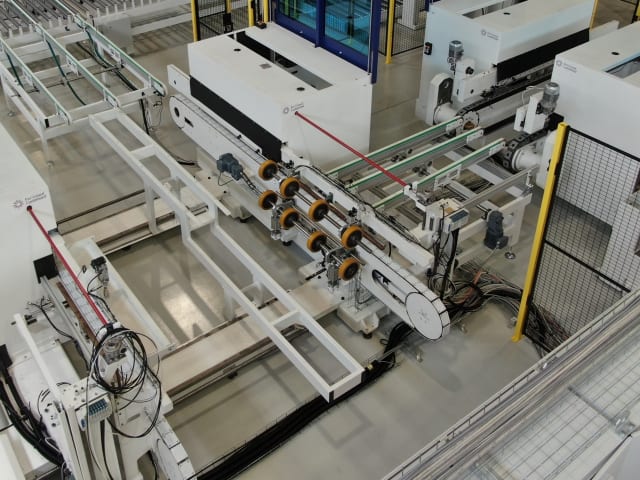 Roller Conveyors FerWood Customized FW-CROSS FEED 13/36