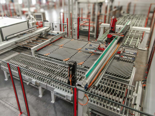 Linha de Produção Completa BATCH 1 IMA CUTTING,EDGING,DRILLING LINE