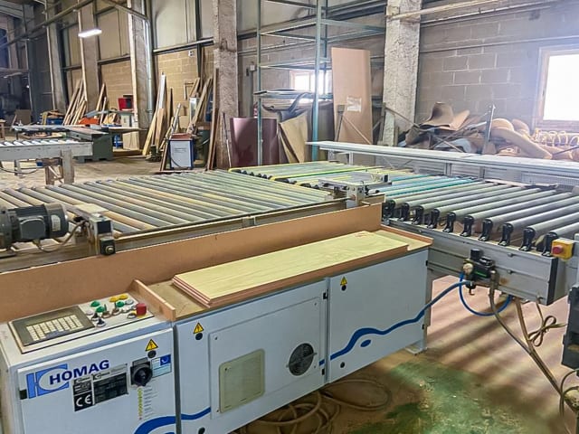 Double End Tenoning Line HOMAG NFL 25/4/10