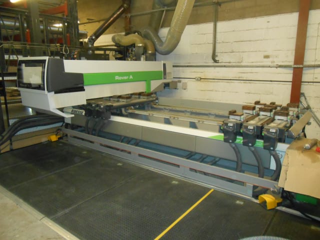 CNC Machine Centers With Pod And Rail BIESSE ROVER A 1332 ATS