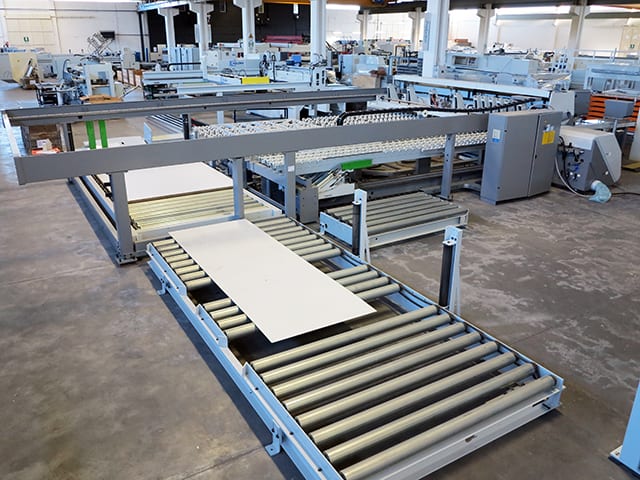 Sezionatrice carico automatico SELCO EBTR 120 TWIN PUSHER