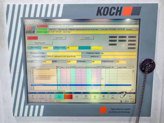 Aвтоматический дыропробивной станок KOCH FRONT-20-NC