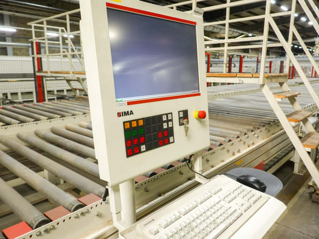 Squaring/Edgebanding and Drilling Line IMA COMBIMA SYSTEM/I/R75/1170/F/R3