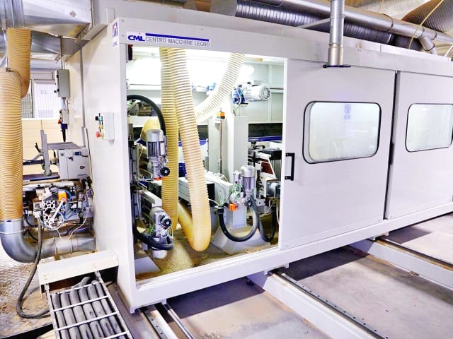 Double End Tenoning Line TOMMASINI+CML+WEEKE RAPID 130 + SDA 720 + BST 503