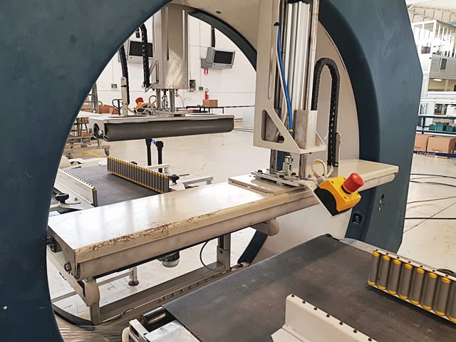Bobinadora Rotativa ROBOPAC COMPACTA 1200 A