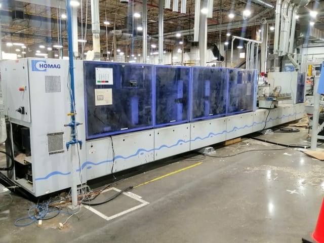 Pierwsza partia okleinowania HOMAG PROFI KFL 350/11/A3/WZ14