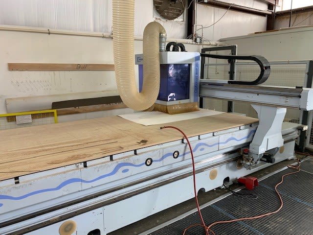 CNC Machine Center with NESTING Table WEEKE BHP 200