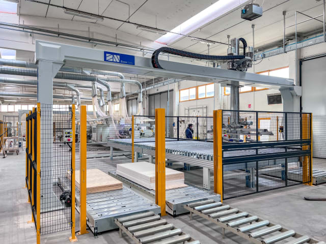 Door Squaring/Edgebanding Line FERWOOD CUSTOMIZED FW-SB DOOR LINE