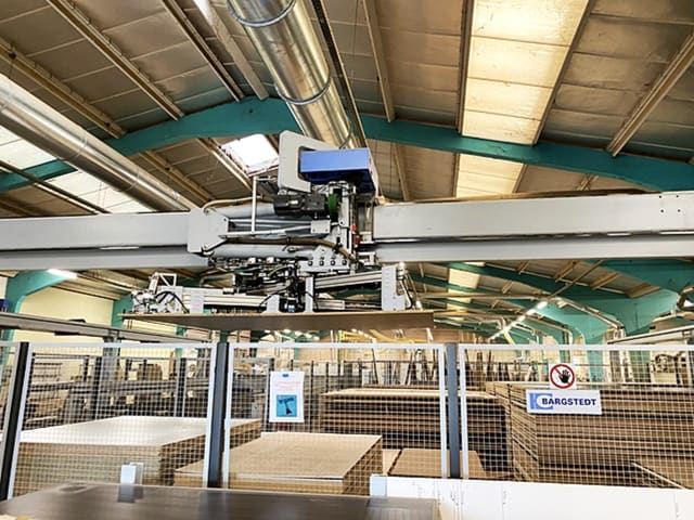 Beam panel saw with automatic warehouse HOLZMA HPP 380/43/43 + TLF