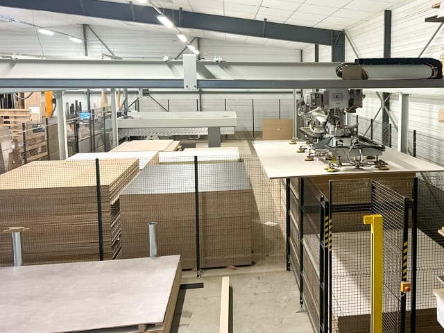 entrepôt automatisé BIESSE WINSTORE K3