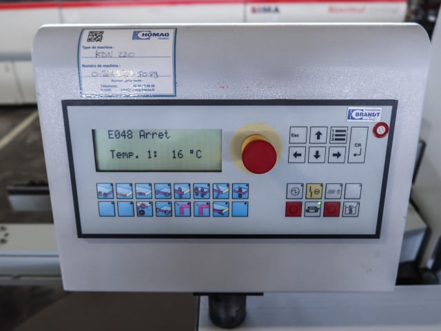 단일 에지 밴더 BRANDT KDN 220