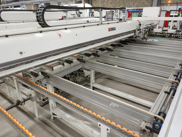 Squaring/Edgebanding and Drilling Line IMA COMBIMA SYSTEM/I/R75/1170/F/R3