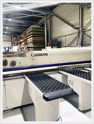 Automatic Rear Loading Beam Panel Saws GABBIANI GALAXY 105 T BR