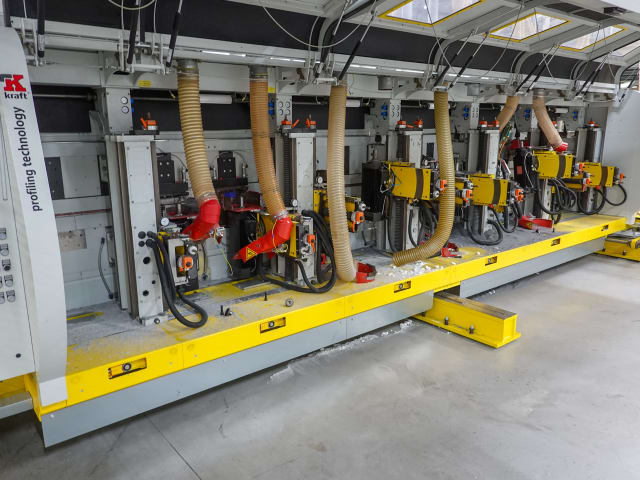 Squaring Lines KRAFT + AVERCON + FRAXINUS FLOORING PRODUCTION LINE