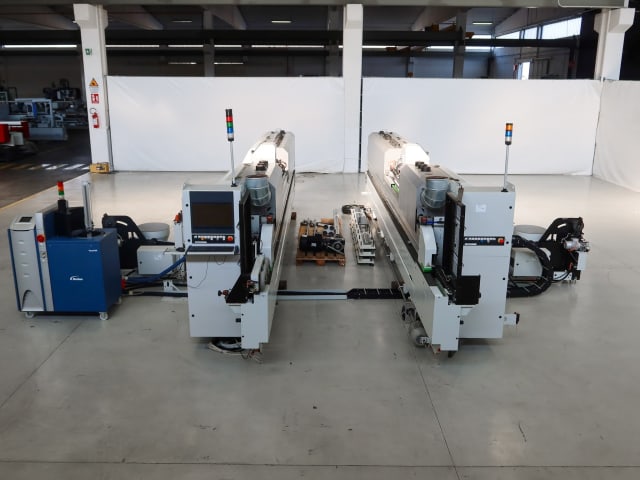 Doppelseitige Kantenanleimmaschine BIESSE STREAM SB