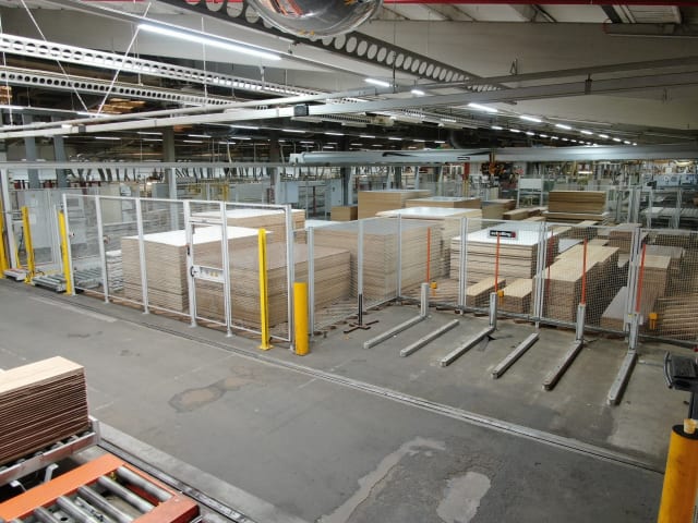 Plattensäge mit automatischem Lager SCHELLING ls 1 430 + vs 16