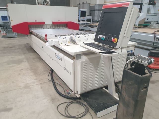CNC Machine Center with NESTING Table SCM PRATIX S15B