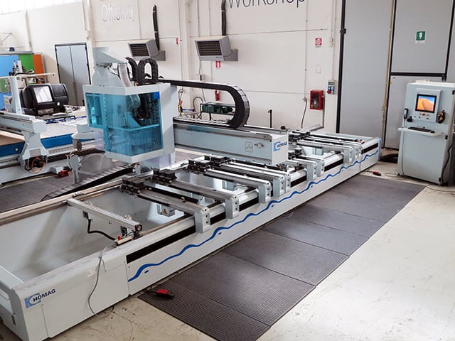 CNC Machine Centres For Routing, Drilling And Edgebanding. HOMAG BAZ 322/60/AP