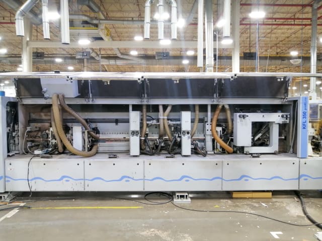 Pierwsza partia okleinowania HOMAG PROFI KFL 350/11/A3/WZ14