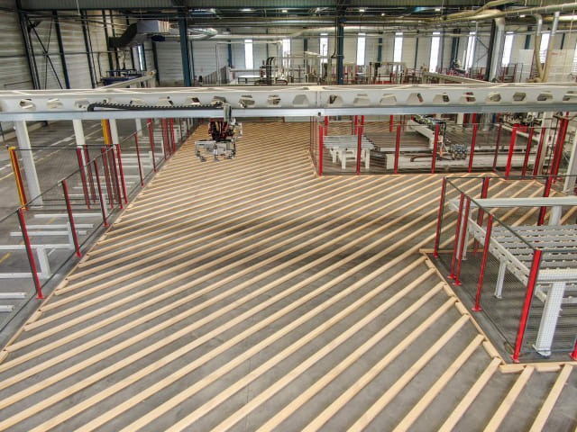 Linha de Produção Completa BATCH 1 IMA CUTTING,EDGING,DRILLING LINE